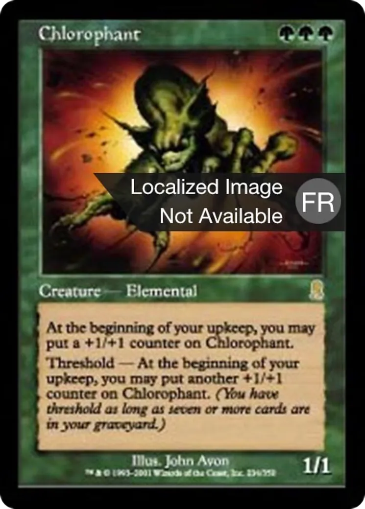 Chlorophant — Odyssey — Magic: The Gathering