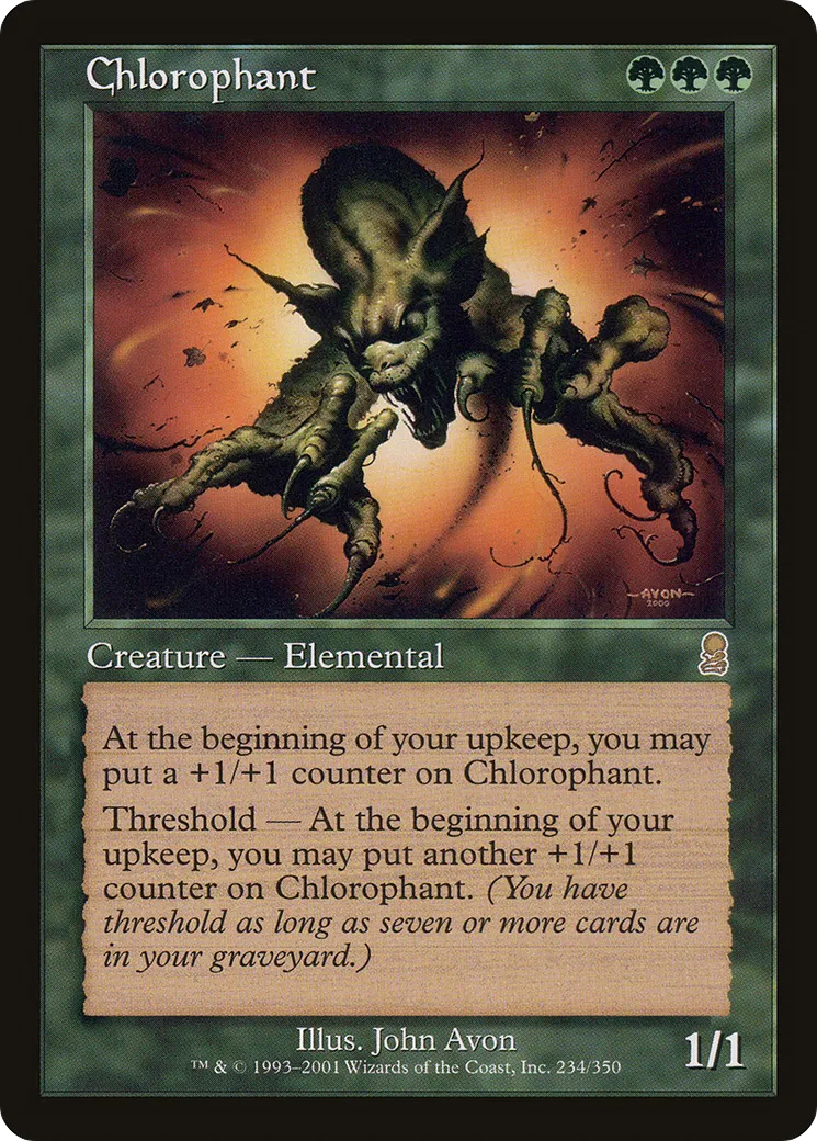 Chlorophant — Odyssey — Magic: The Gathering