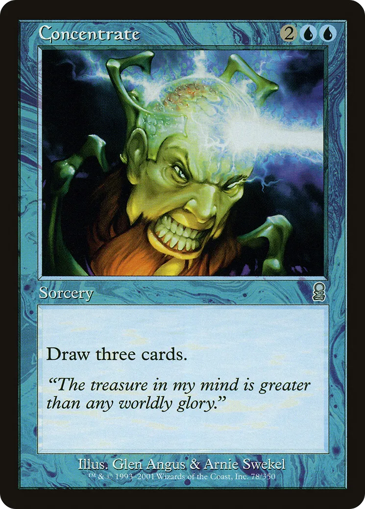 Concentrate — Odyssey — Magic: The Gathering