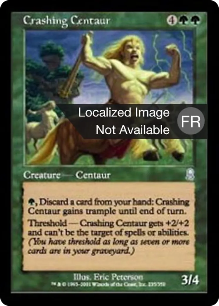 Centaure assommant — Odyssey — Magic: The Gathering