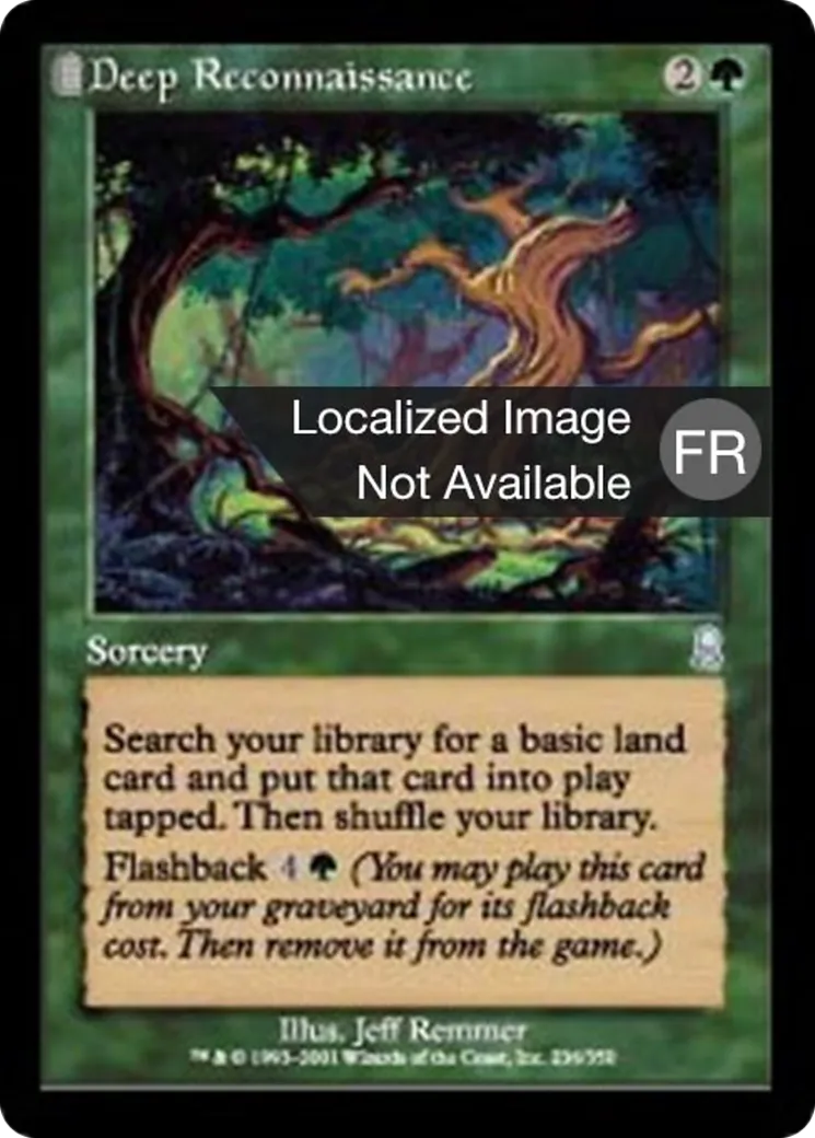 Reconnaissance en profondeur — Odyssey — Magic: The Gathering
