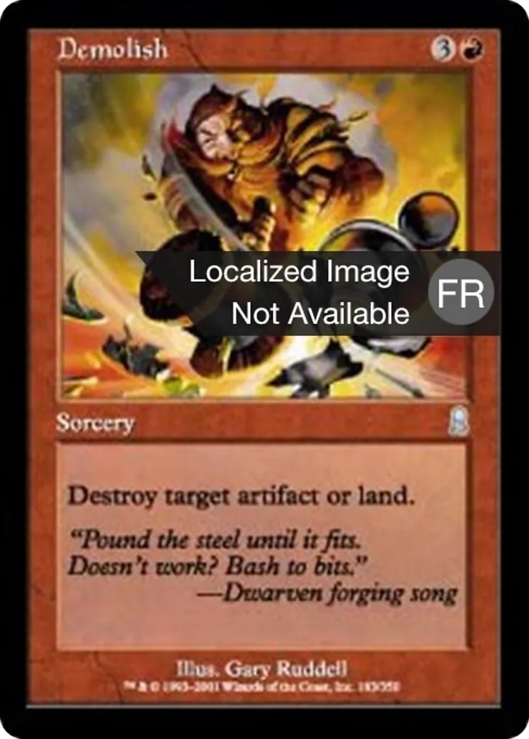 Démolition — Odyssey — Magic: The Gathering
