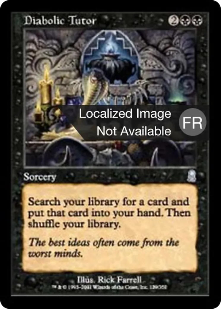 Précepteur démoniaque — Odyssey — Magic: The Gathering