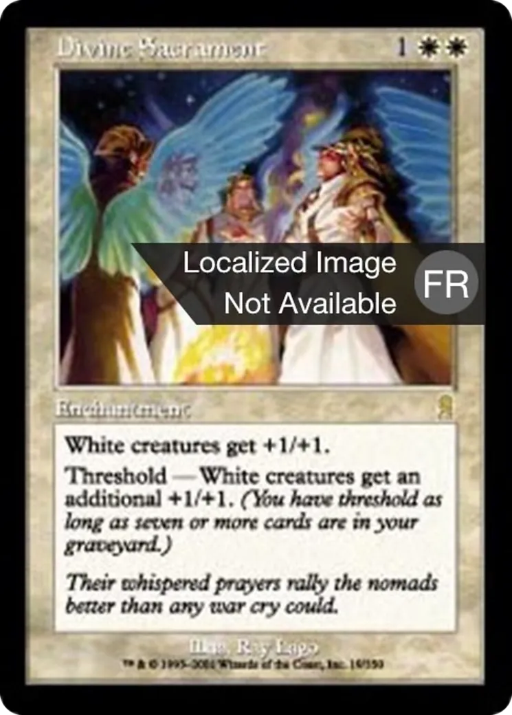 Sacrement divin — Odyssey — Magic: The Gathering