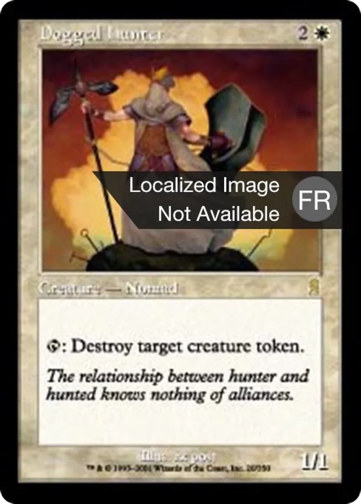 Chasseur tenace from Odyssey - Magic: The Gathering