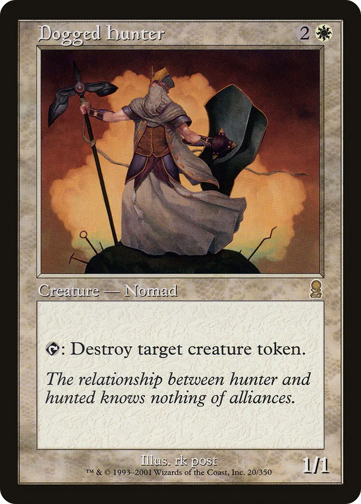 Dogged Hunter — Odyssey — Magic: The Gathering