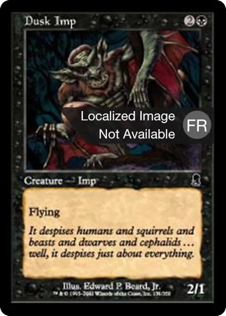 Diablotin du crépuscule — Odyssey — Magic: The Gathering