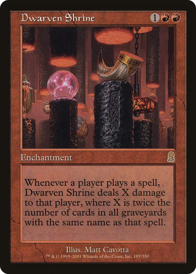Dwarven Shrine — Odyssey — Magic: The Gathering