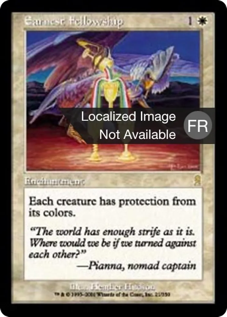 Camaraderie sincère from Odyssey - Magic: The Gathering