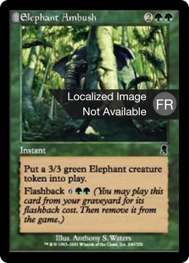 Embuscade d'éléphant — Odyssey — Magic: The Gathering