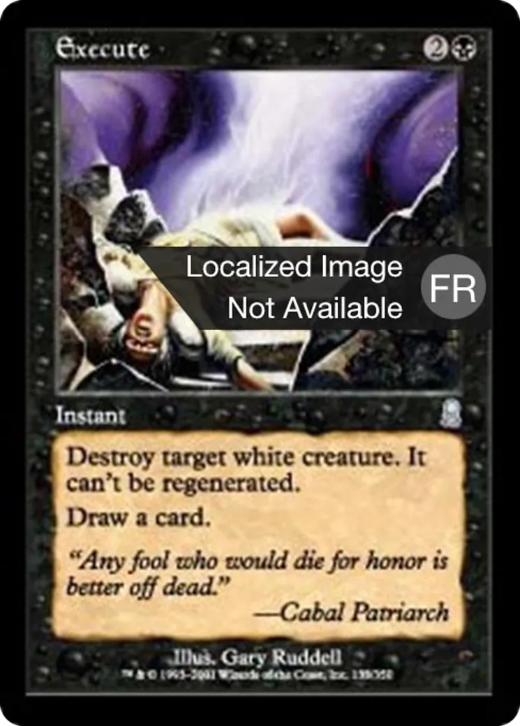 Exécution — Odyssey — Magic: The Gathering