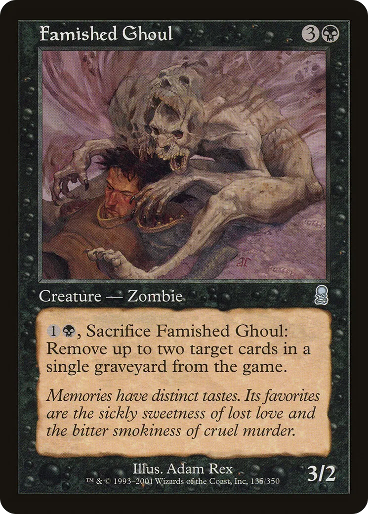 Famished Ghoul — Odyssey — Magic: The Gathering