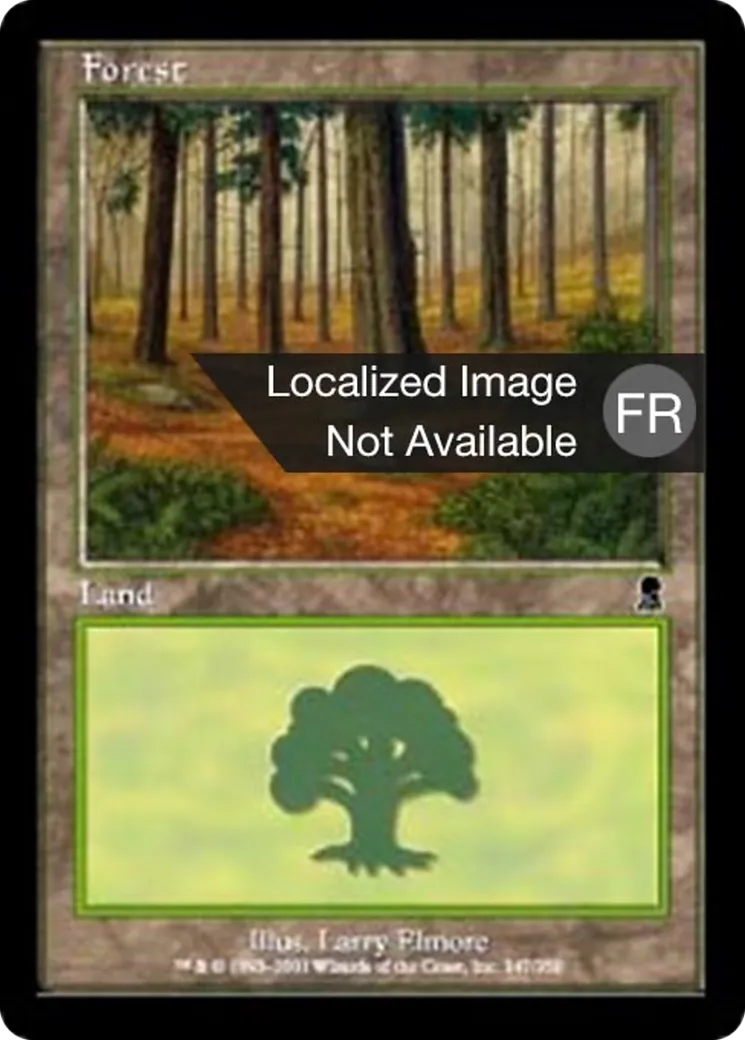 Forêt — Odyssey — Magic: The Gathering