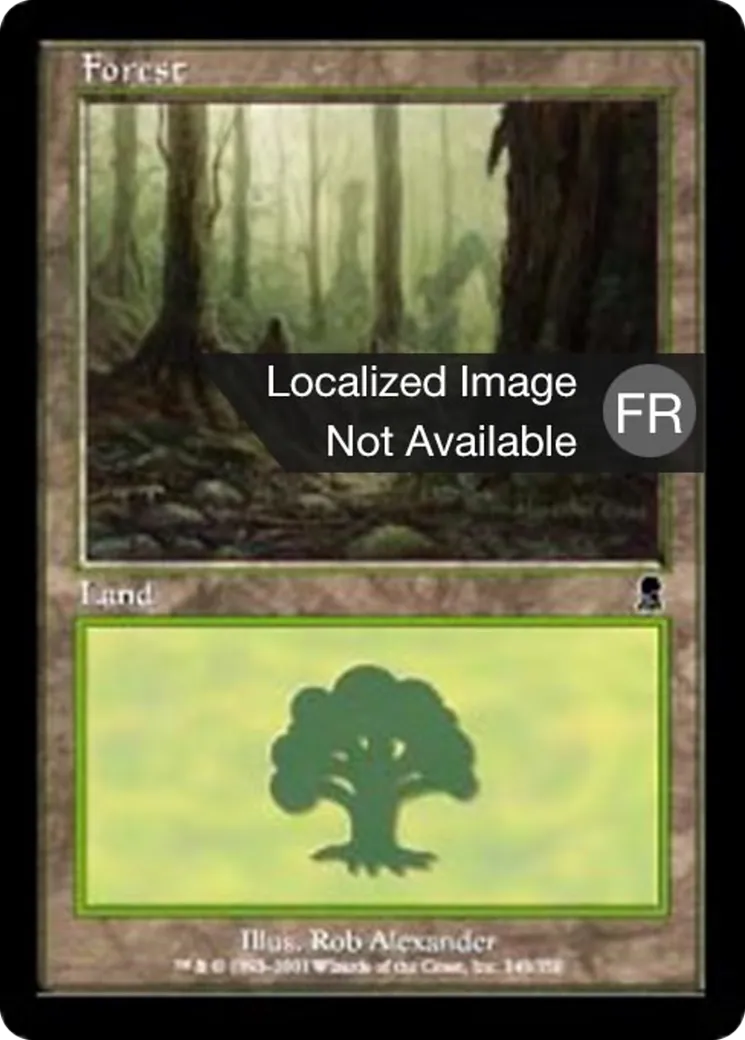 Forêt — Odyssey — Magic: The Gathering