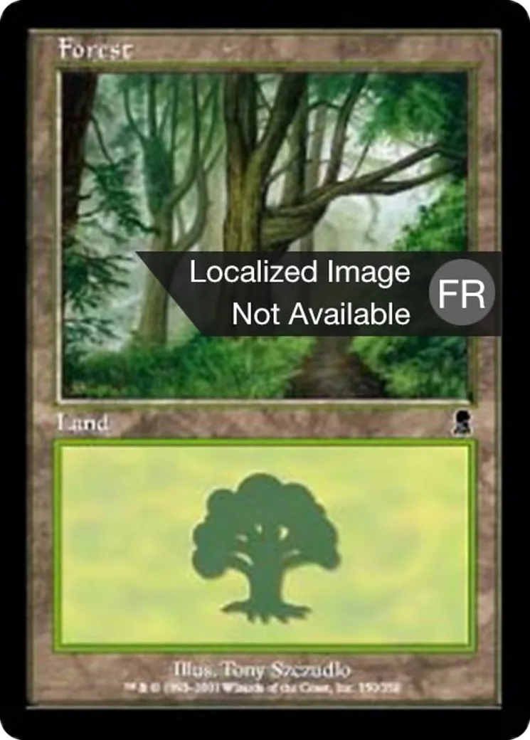 Forêt — Odyssey — Magic: The Gathering