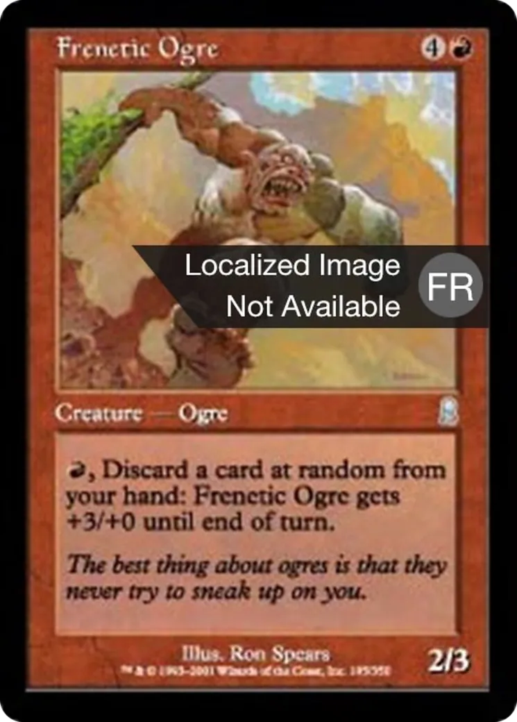 Ogre frénétique — Odyssey — Magic: The Gathering