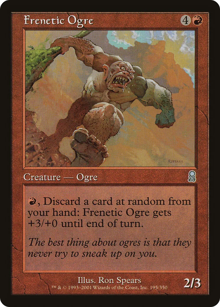 Ogre frénétique — Odyssey — Magic: The Gathering
