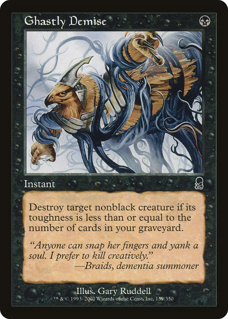 Décès abominable — Odyssey — Magic: The Gathering