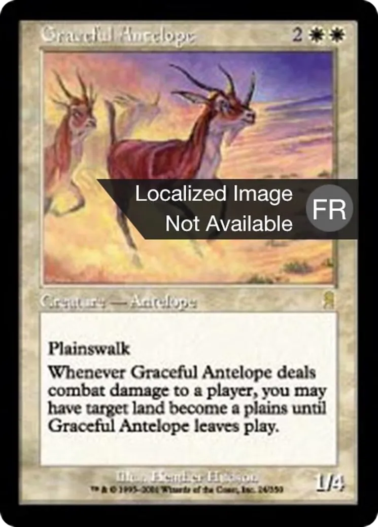 Antilope gracieuse — Odyssey — Magic: The Gathering