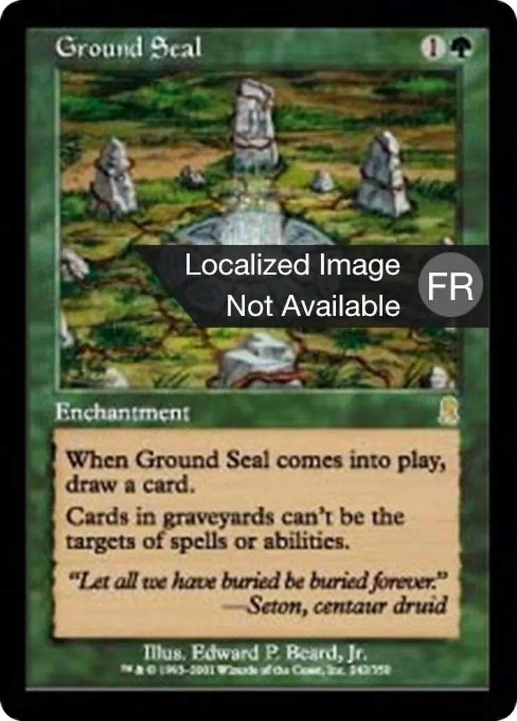 Sceau cthonien — Odyssey — Magic: The Gathering