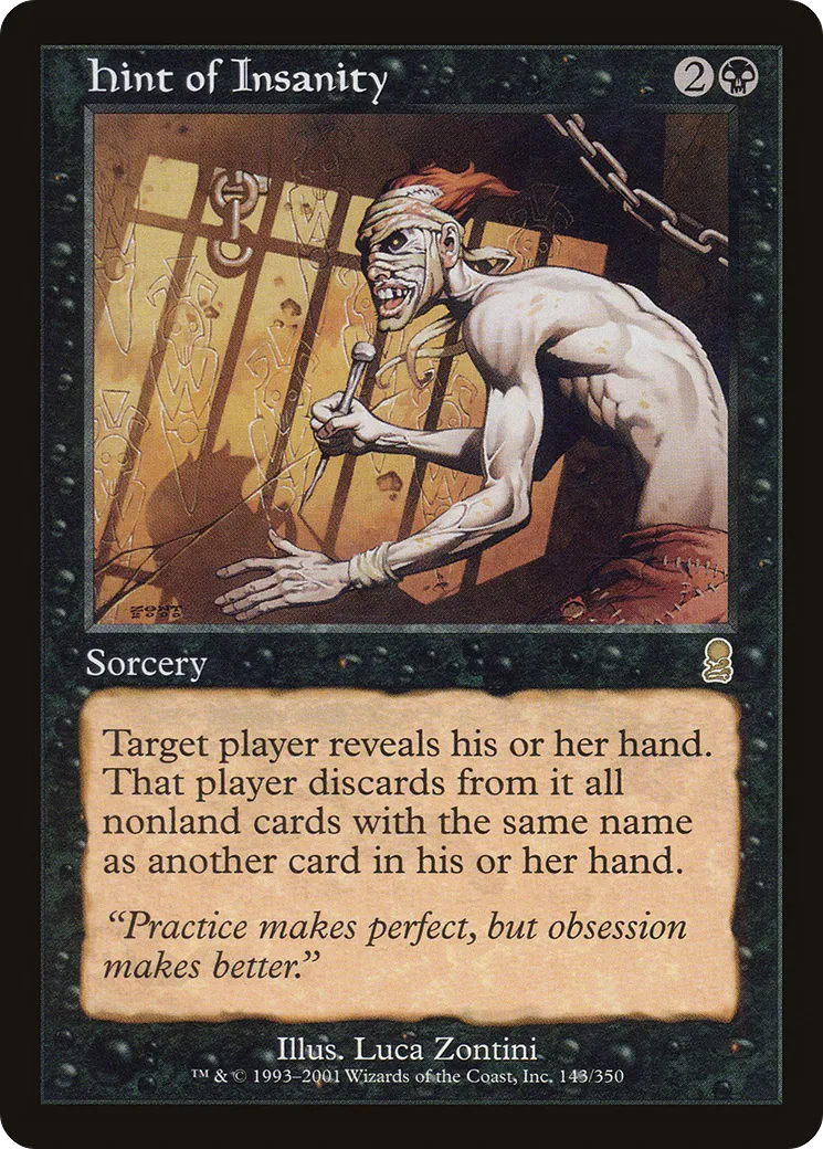 Soupçon de démence — Odyssey — Magic: The Gathering