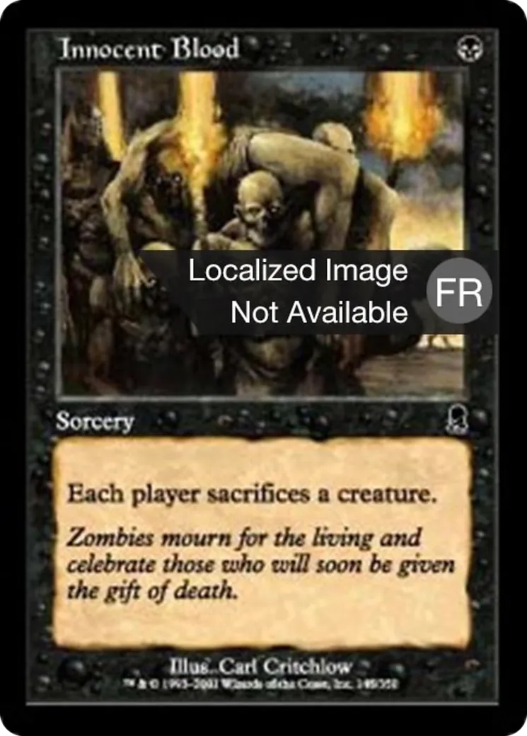 Sang des innocents — Odyssey — Magic: The Gathering
