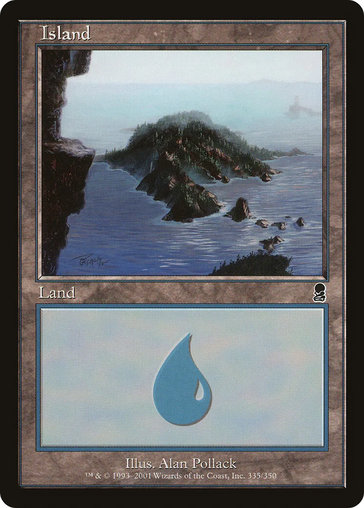 Island — Odyssey — Magic: The Gathering