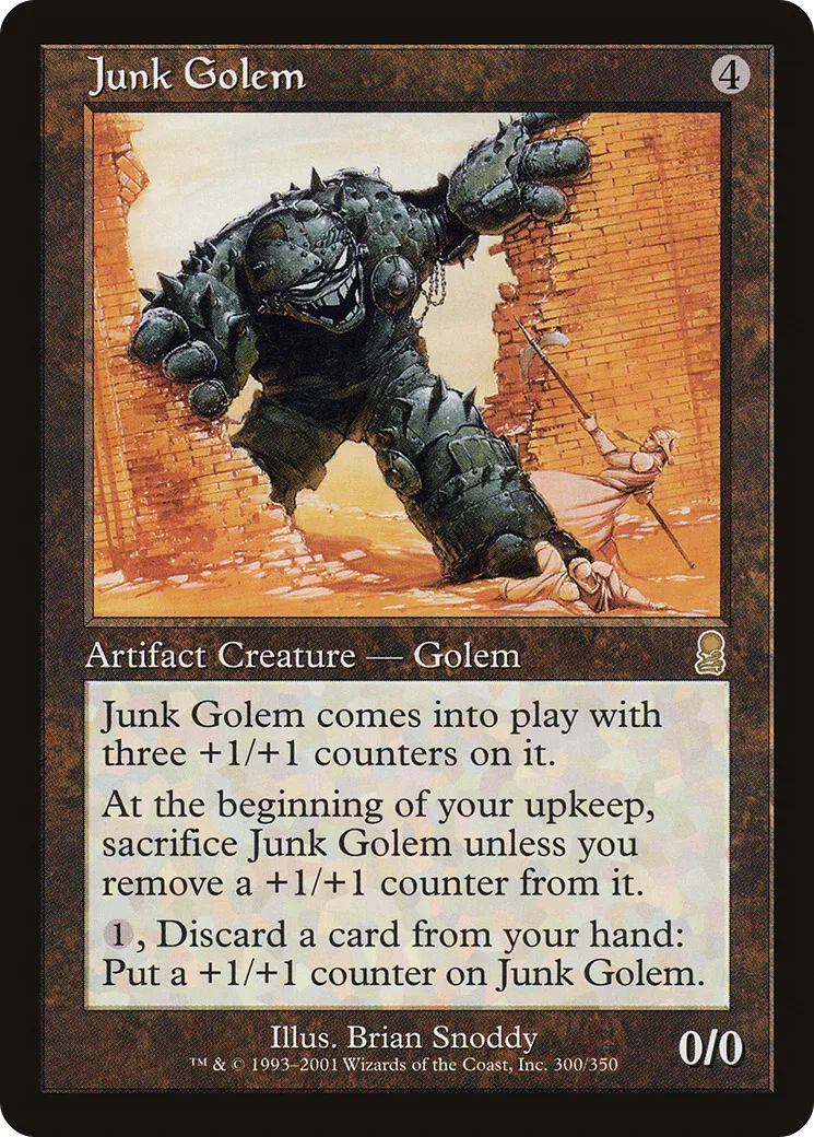Junk Golem — Odyssey — Magic: The Gathering
