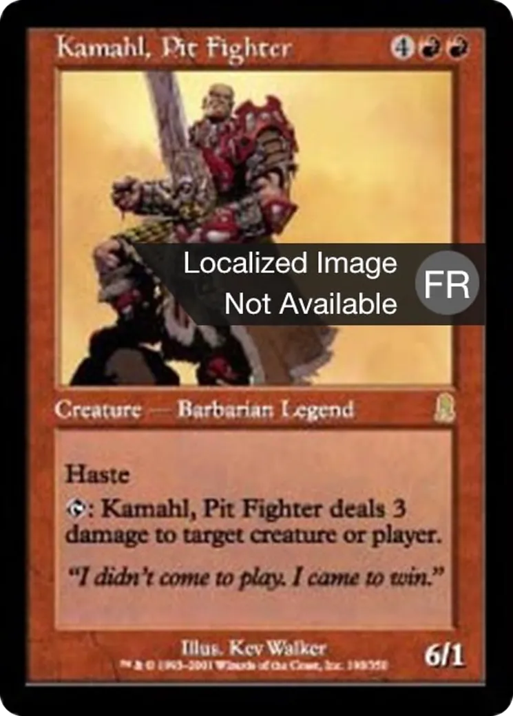 Kamahl, sangrahbaire — Odyssey — Magic: The Gathering
