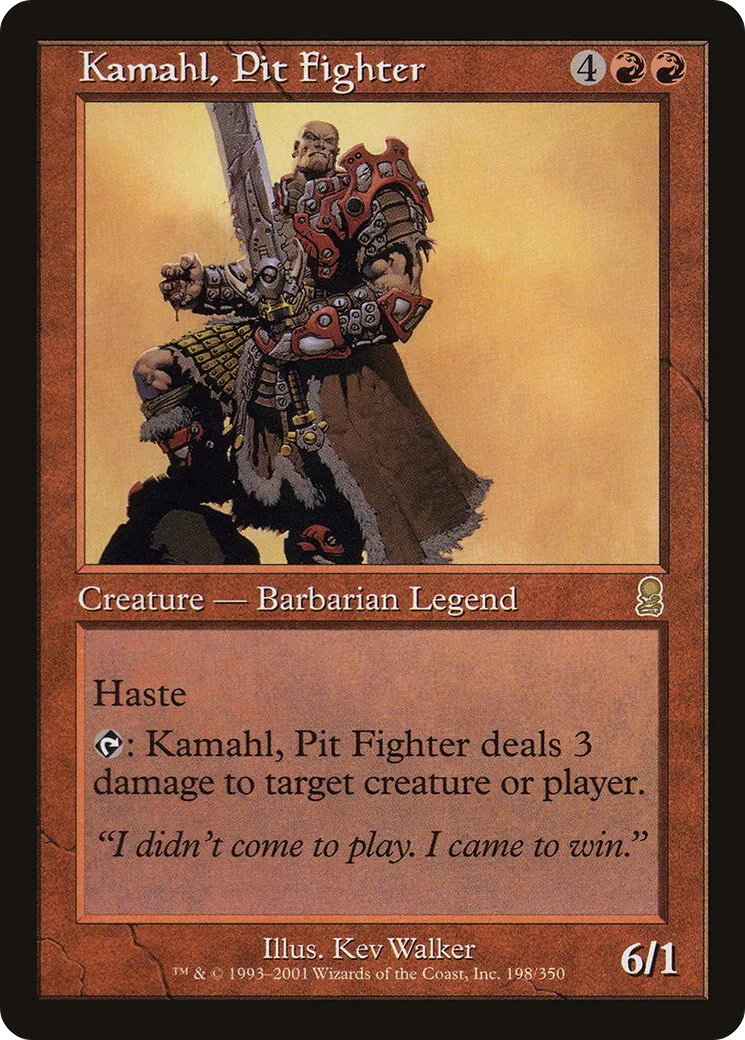 Kamahl, sangrahbaire — Odyssey — Magic: The Gathering