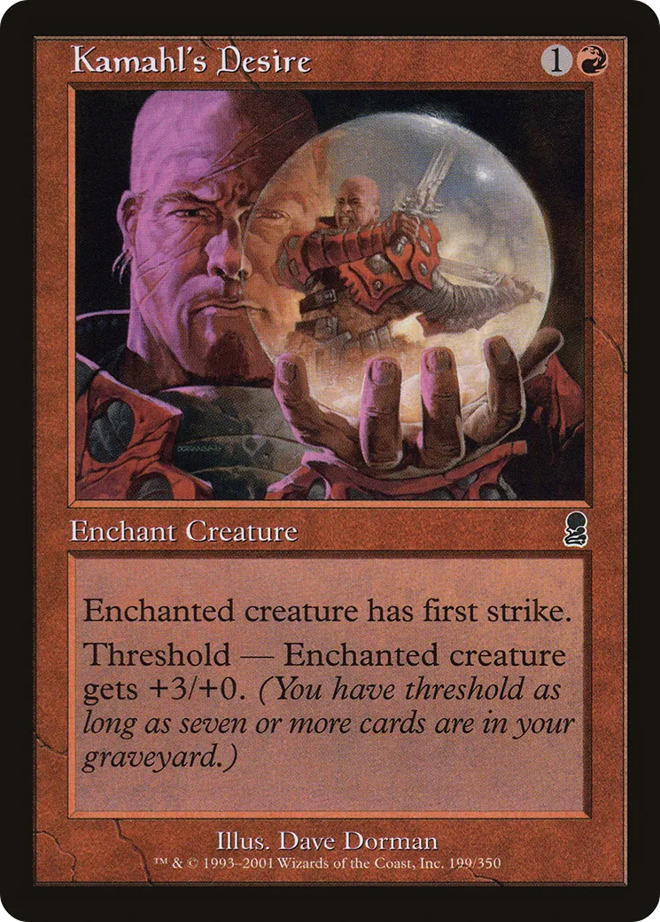 Kamahl's Desire — Odyssey — Magic: The Gathering
