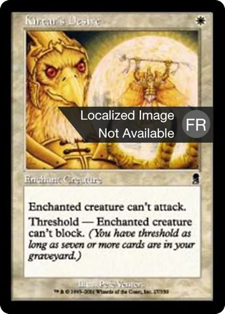 Désir selon Kirtar — Odyssey — Magic: The Gathering
