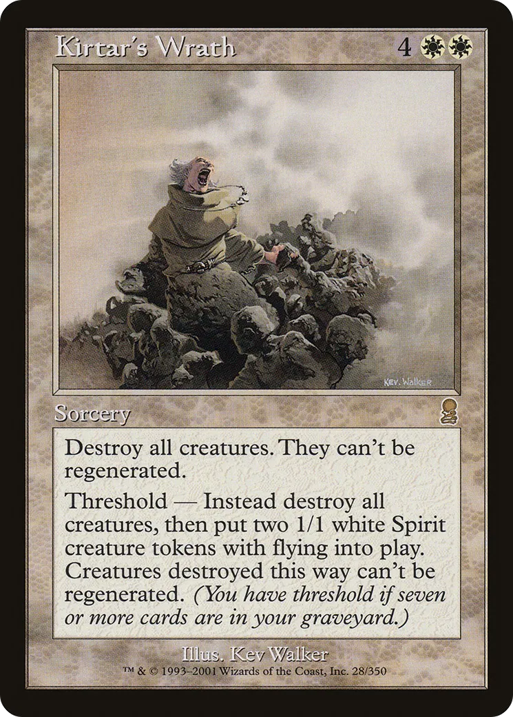 Kirtar's Wrath — Odyssey — Magic: The Gathering