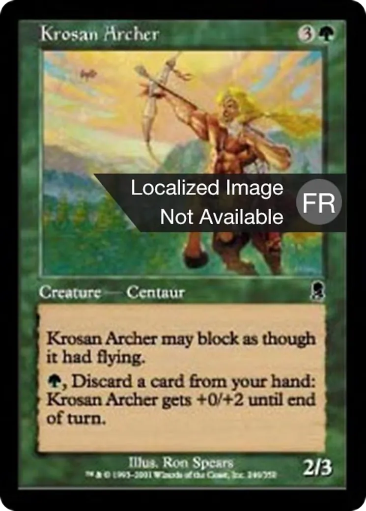 Archer krosian — Odyssey — Magic: The Gathering