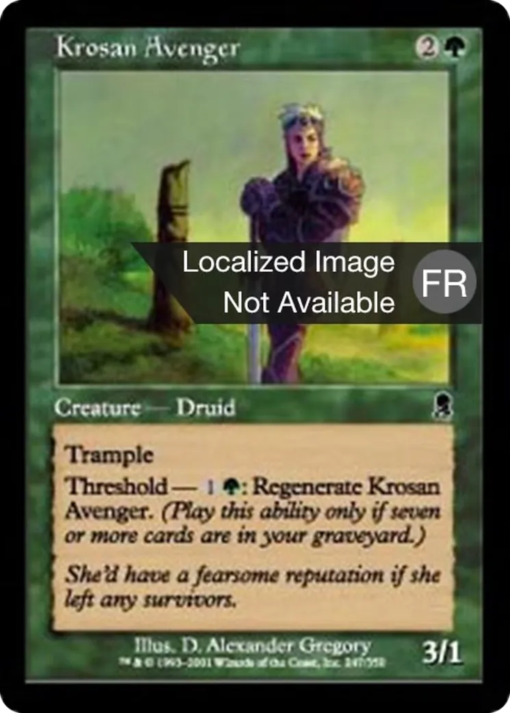 Vengeresse krosiane — Odyssey — Magic: The Gathering