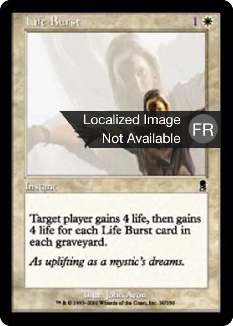 Explosion vitale — Odyssey — Magic: The Gathering