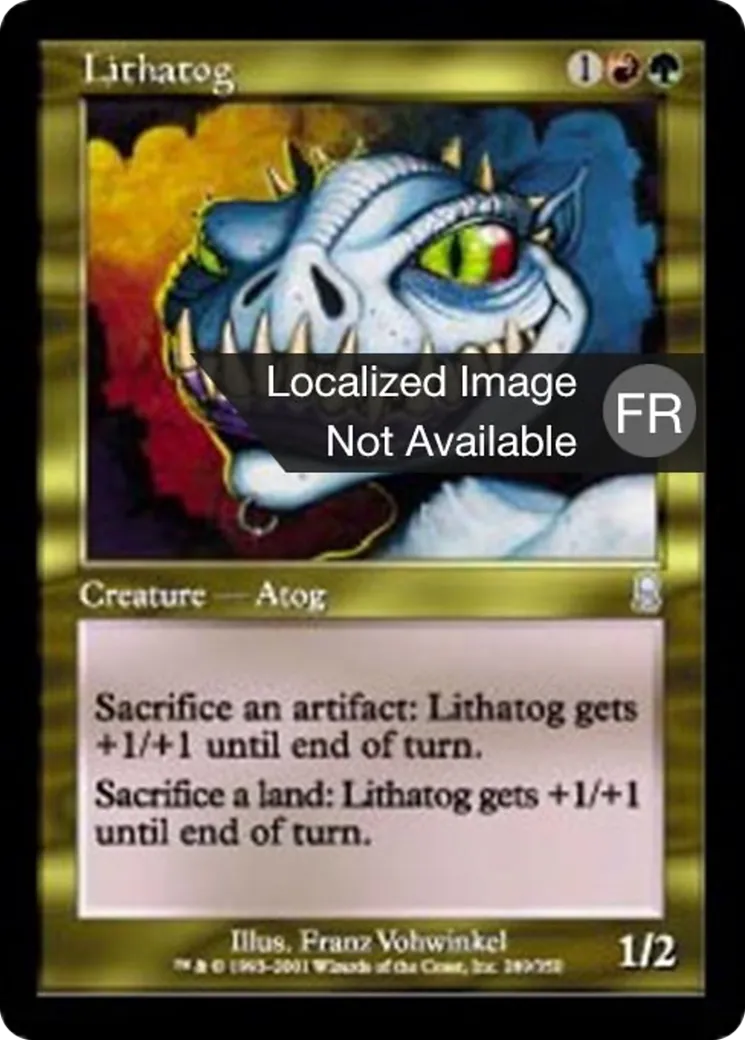 Lithatog — Odyssey — Magic: The Gathering