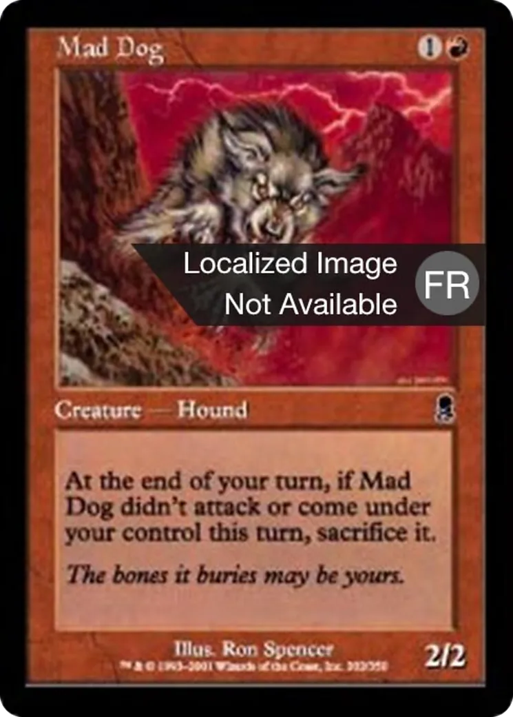 Chien fou — Odyssey — Magic: The Gathering