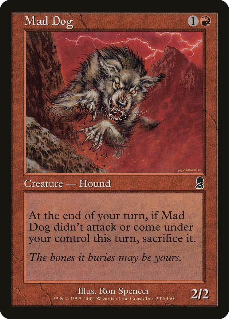 Mad Dog — Odyssey — Magic: The Gathering