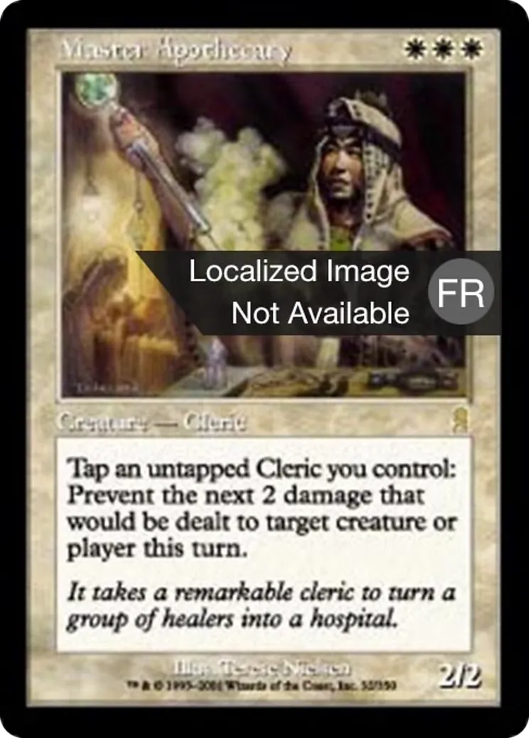 Maître apothicaire — Odyssey — Magic: The Gathering