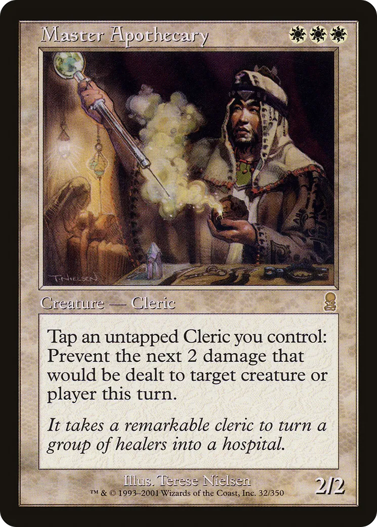 Master Apothecary — Odyssey — Magic: The Gathering