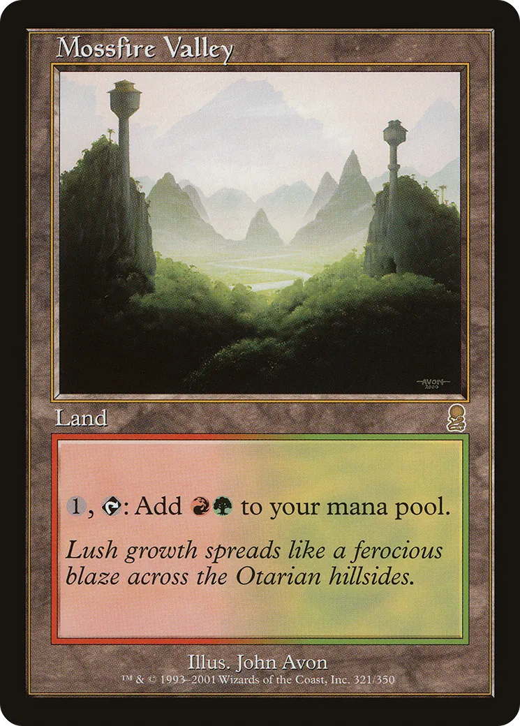 Vallée de Moussefeu — Odyssey — Magic: The Gathering