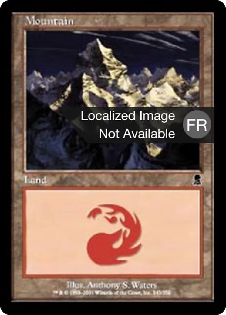 Montagne — Odyssey — Magic: The Gathering