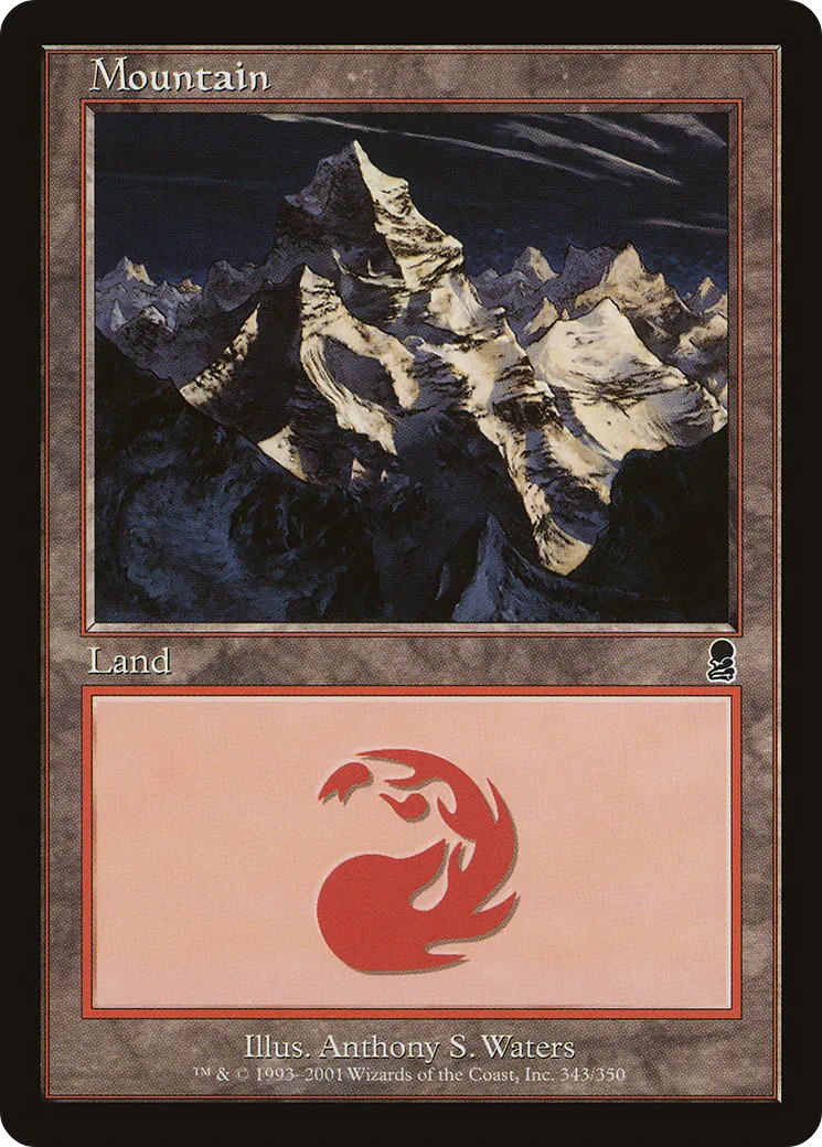 Mountain — Odyssey — Magic: The Gathering
