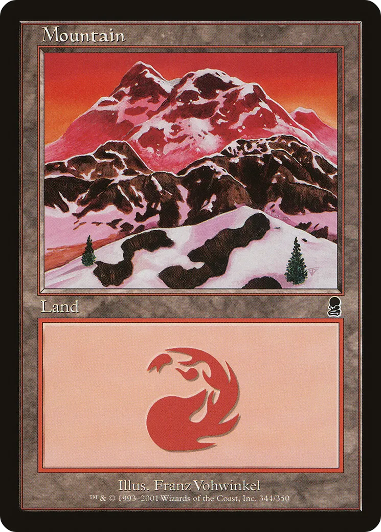 Mountain — Odyssey — Magic: The Gathering