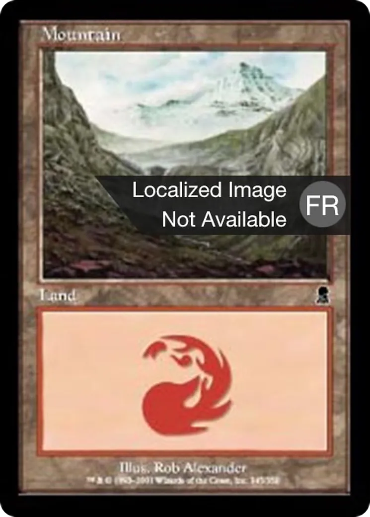 Montagne — Odyssey — Magic: The Gathering