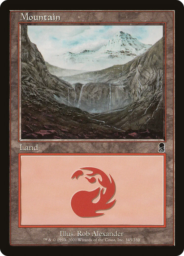 Mountain — Odyssey — Magic: The Gathering