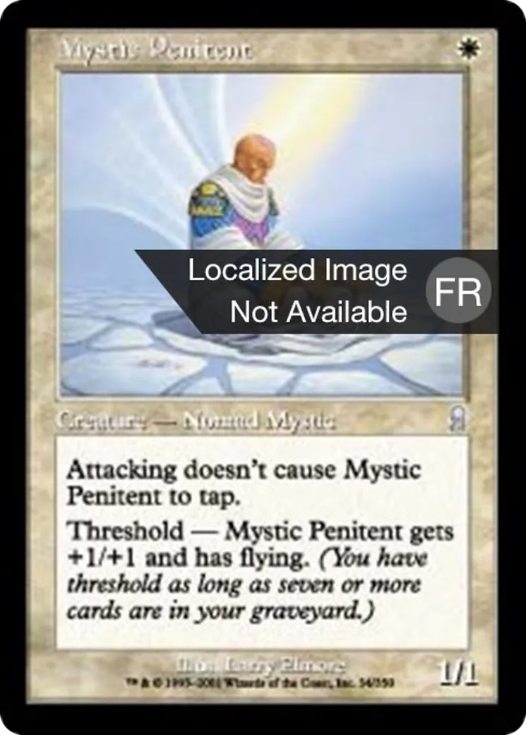 Pénitent mystique — Odyssey — Magic: The Gathering