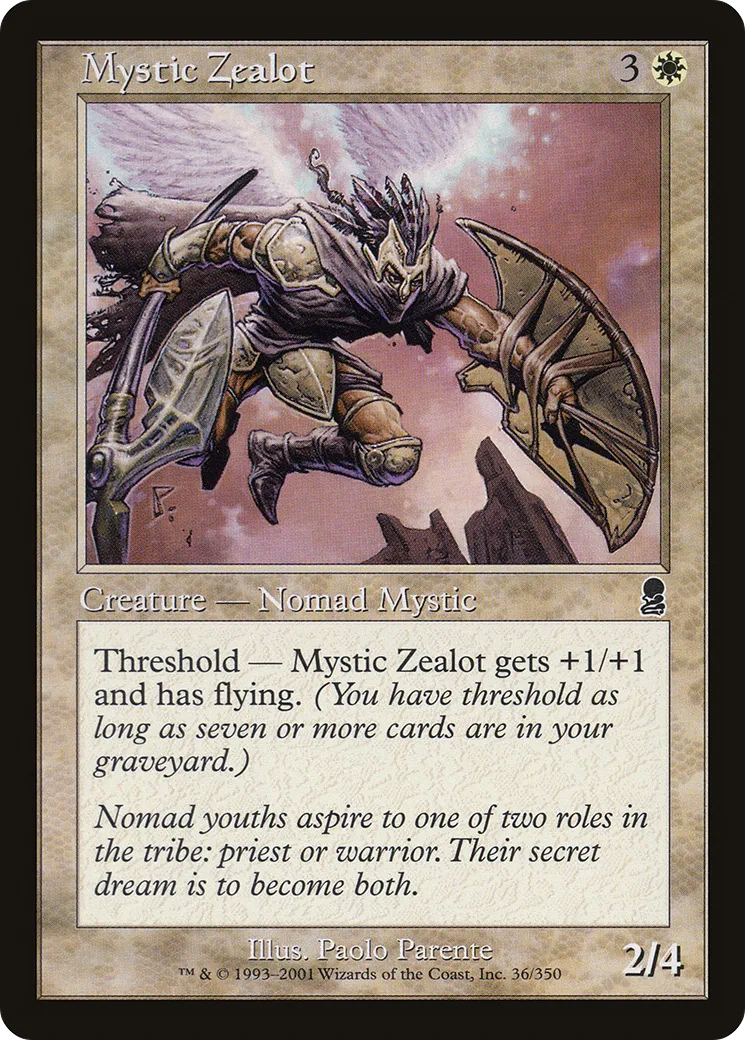 Mystic Zealot — Odyssey — Magic: The Gathering