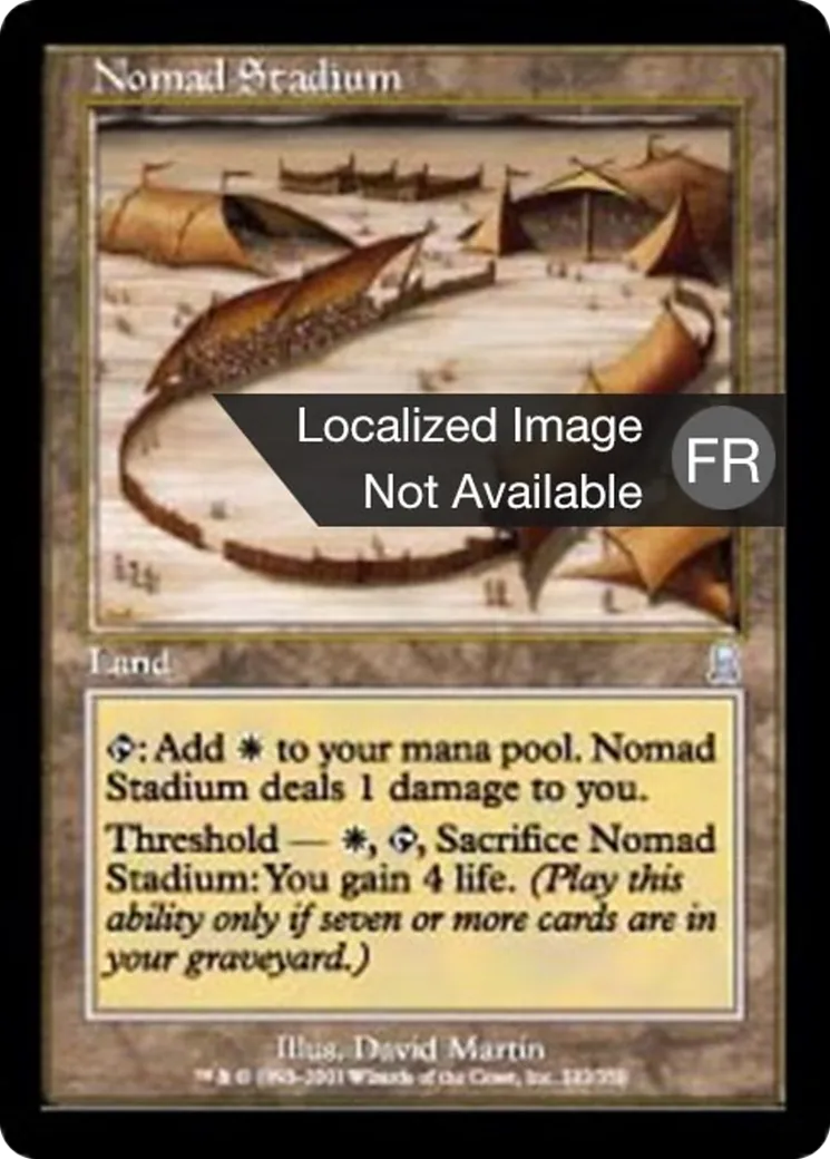 Stade des nomades — Odyssey — Magic: The Gathering